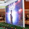 Double-side viewing transparent LED display at Vienna Austria - Nexnovo
