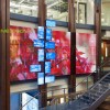 Canada BlueShore Financial HeadQuarter glass media facade transparent LED display project - Nexnovo