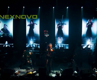 Greece music stage transparent LED display - Nexnovo